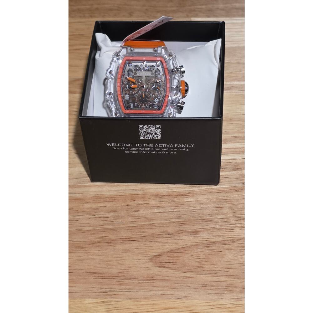 Activa/Invicta Fury X Chrono (orange) - Picture 2 of 5